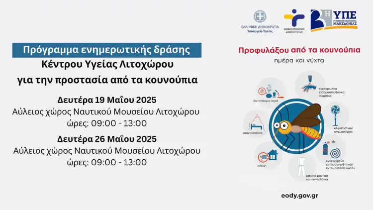 Προστασία και προφύλαξη από τα κουνούπια