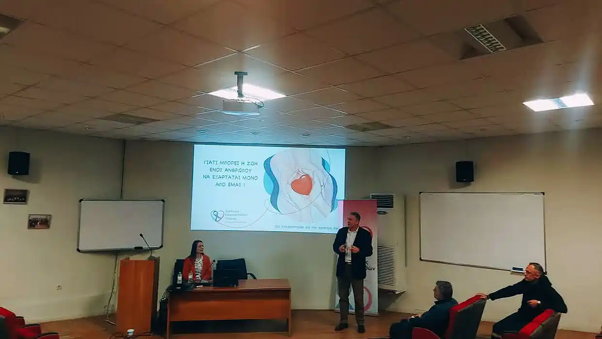 Σύλλογος Καρκινοπαθών Πιερίας: Ενημερωτική Εκδήλωση για τη Δωρεά Μυελού των Οστών στην Κατερίνη
