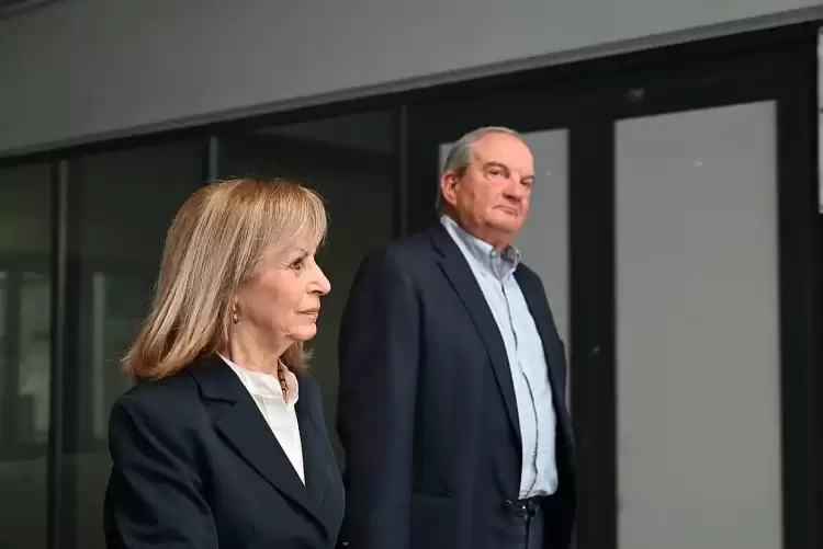 Συνάντηση της Περιφερειάρχη Κεντρικής Μακεδονίας Αθηνάς Αηδονά με τον πρώην Πρωθυπουργό Κώστα Καραμανλή