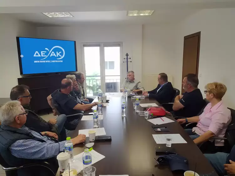 Συνάντηση προέδρου Δ.Ε.Υ.Α. Κατερίνης με τουριστικούς φορείς για βελτίωση υποδομών και προστασία του τουρισμού