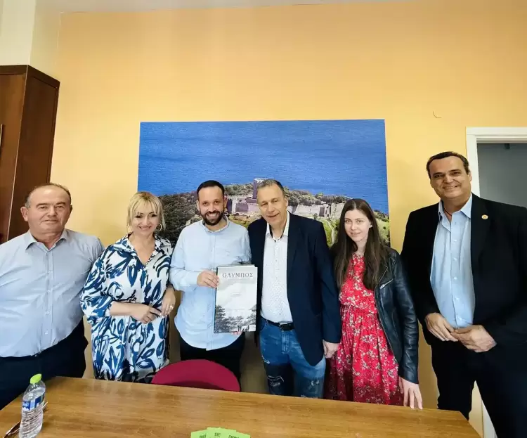 Συνάντηση του Τουριστικού Οργανισμού της Πιερίας (Π.Ο.Τ.Α.Π.) με τη Λέσχη Αρχιμαγείρων Ελληνικής Γαστρονομίας Συνάντηση του Τουριστικού Οργανισμού της Πιερίας (Π.Ο.Τ.Α.Π.) με τη Λέσχη Αρχιμαγείρων Ελληνικής Γαστρονομίας