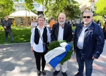 Το Κίνημα Δημοκρατίας Πιερίας τίμησε τους πεσόντες του Β' Παγκοσμίου Πολέμου και τη Νίκη κατά του Ναζισμού και του Φασισμού Το Κίνημα Δημοκρατίας Πιερίας τίμησε τους πεσόντες του Β’ Παγκοσμίου Πολέμου και τη Νίκη κατά του Ναζισμού και του Φασισμού