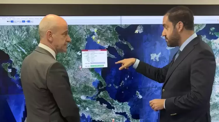 Drones για την ενίσχυση της πυροπροστασίας σε Όλυμπο και Πιέρια ζήτησε ο Φώντας Μπαραλιάκος από τον υπουργό κλιματικής κρίσης