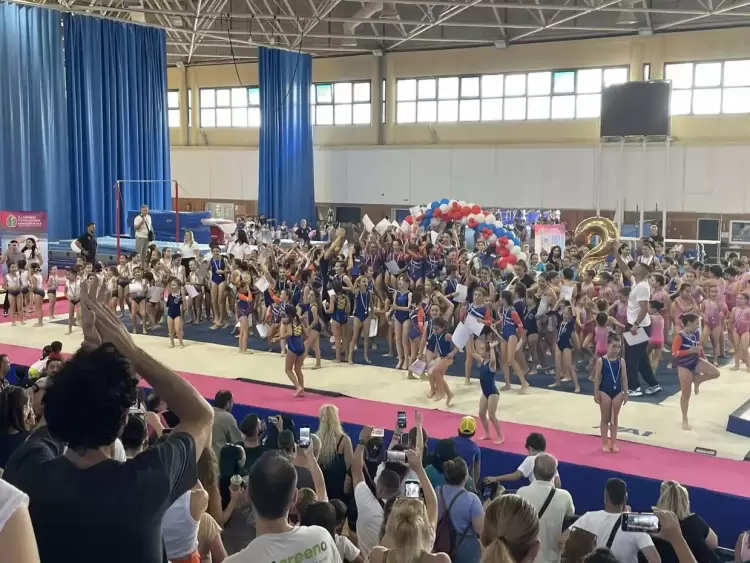 O ΓΑΣ Αρχέλαος Κατερίνης στη Γιορτή Ενόργανης Γυμναστικής της Β’ Περιφέρειας!