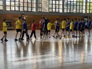 Η Ακαδημία του Αρχέλαου έδωσε φιλικά με την Ουγγρική ομάδα Kiskunhalas Uksc