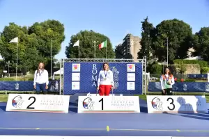 Ασημένιο μετάλλιο για τη Δωροθέα Ποιμενίδου στο Ευρωπαϊκό Κύπελλο Παρα Τοξοβολίας στη Ρώμη