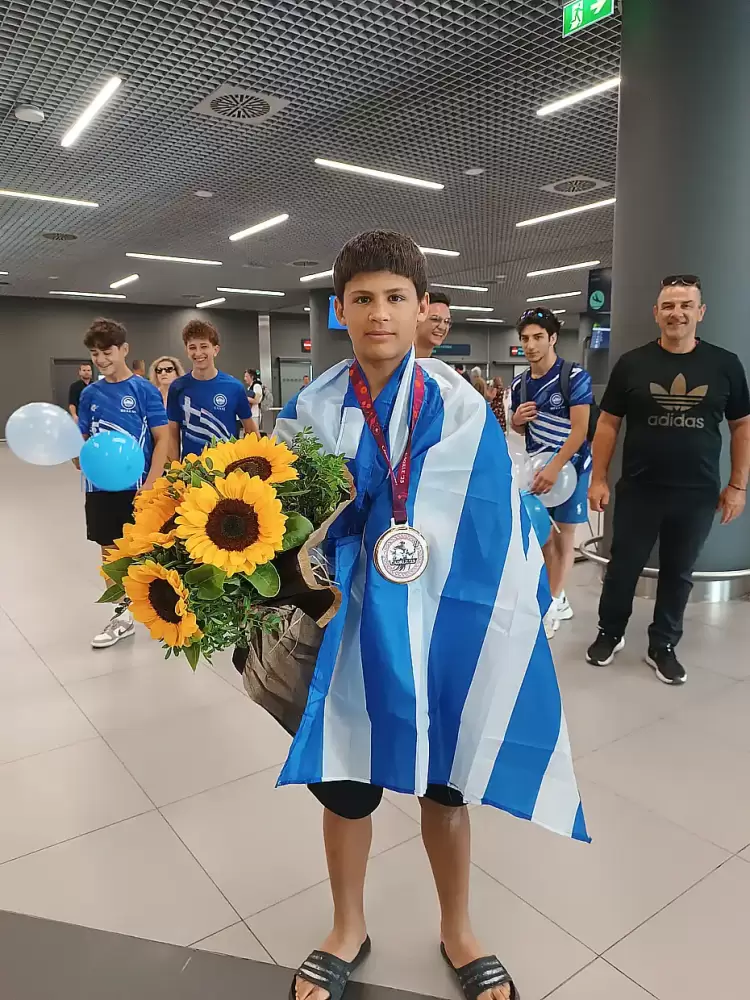 Άξιος Χρυσός Πρωταθλητής Ευρώπης στην κατηγορία Παμπαίδων U15 ο αθλητής του Αρχέλαου Κατερίνης