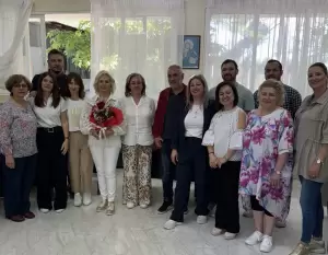 Εκδήλωση προς τιμήν της Διευθύντριας Γυμνασίου Μακρυγιάλου Ευαγγελίας Κανάλη