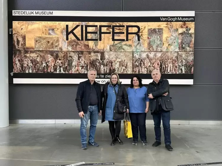 Εκπαιδευτικοί του ΓΕΛ Κονταριώτισσας στo Άμστερνταμ