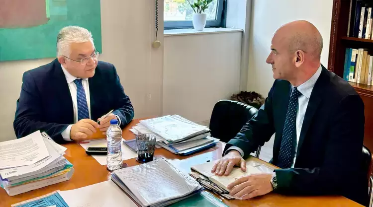Ίδρυση νέου Τμήματος του ΔΙ.ΠΑ.Ε. στην Κατερίνη – Συνάντηση Φώντα Μπαραλιάκου με τον Υφυπουργό Ν.Παπαϊωάννου