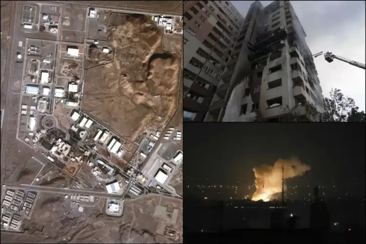 Ισραηλινή Επίθεση στο Ιράν: Σφοδρά Πλήγματα σε Πυρηνικές και Στρατιωτικές Εγκαταστάσεις – Απειλές για σκληρά αντίποινα απο Ιράν