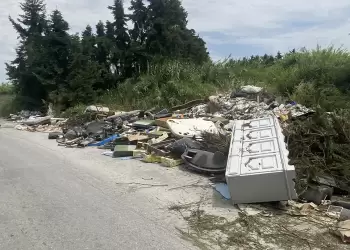 Κατερίνη: Περιβαλλοντική ρύπανση και κίνδυνοι στον δρόμο προς Κατερινόσκαλα