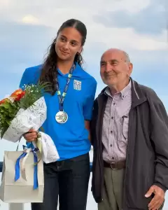 Ναυτικός Όμιλος Κατερίνης: Τελετή υποδοχής της Αργυρής 15χρονης Ευρωπαϊκής Πρωταθλήτριας, Στελλίνας Καρυώτη Ναυτικός Όμιλος Κατερίνης: Τελετή υποδοχής της Αργυρής 15χρονης Ευρωπαϊκής Πρωταθλήτριας, Στελλίνας Καρυώτη