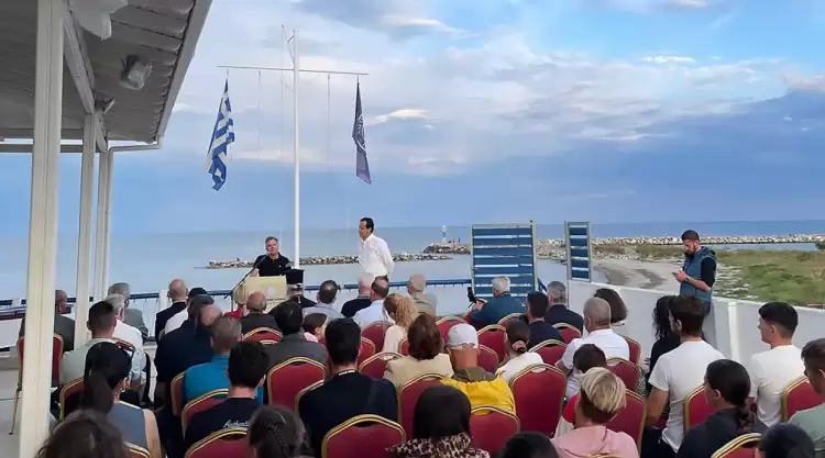 Ναυτικός Όμιλος Κατερίνης: Τελετή υποδοχής της Αργυρής 15χρονης Ευρωπαϊκής Πρωταθλήτριας, Στελλίνας Καρυώτη Ναυτικός Όμιλος Κατερίνης: Τελετή υποδοχής της Αργυρής 15χρονης Ευρωπαϊκής Πρωταθλήτριας, Στελλίνας Καρυώτη