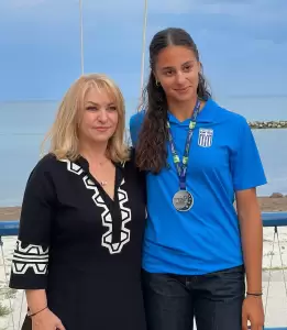 Ναυτικός Όμιλος Κατερίνης: Τελετή υποδοχής της Αργυρής 15χρονης Ευρωπαϊκής Πρωταθλήτριας, Στελλίνας Καρυώτη Ναυτικός Όμιλος Κατερίνης: Τελετή υποδοχής της Αργυρής 15χρονης Ευρωπαϊκής Πρωταθλήτριας, Στελλίνας Καρυώτη