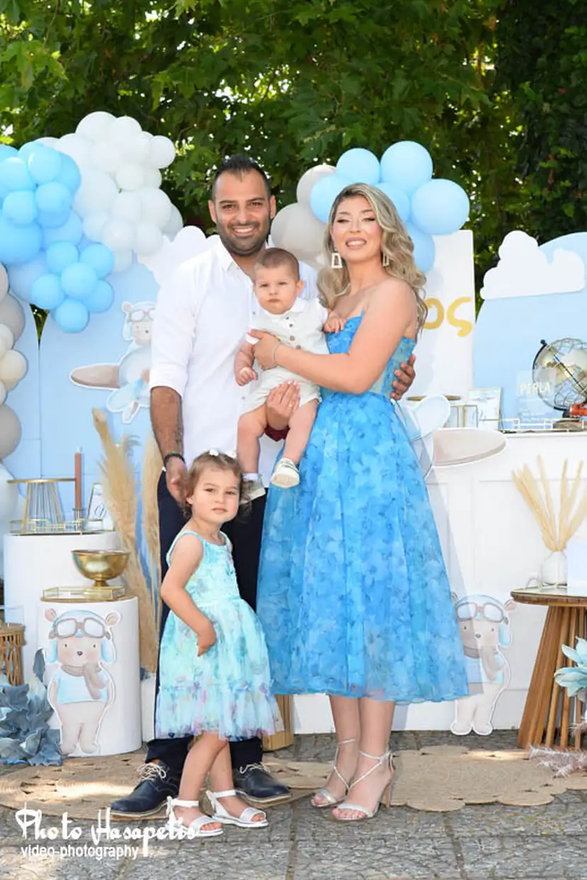 Η όμορφη βάπτιση του Χρήστου – Τάσο και Ελένη να σας ζήσει!