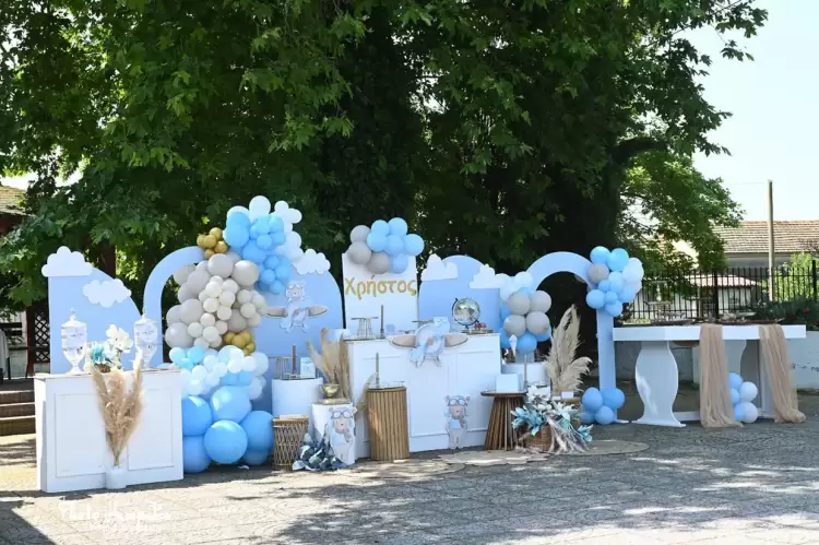 Η όμορφη βάπτιση του Χρήστου – Τάσο και Ελένη να σας ζήσει!