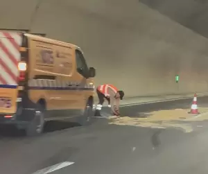 Πιερία: Τροχαίο στη σήραγγα Τ1 στα Τέμπη – Τραυματισμός γυναίκας και διακοπή κυκλοφορίας