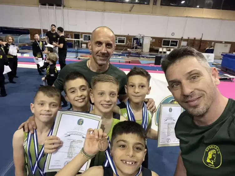 Πλημμύρισαν Μετάλλια οι Παμπαίδες του Αρχέλαου Κατερίνης