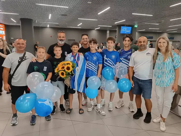 Συγχαρητήριο μήνυμα του Δημάρχου Κατερίνης  Ι. Ντούμου για τη χρυσή διάκριση του Νίκου Ζινίσα στο Πανευρωπαϊκό Πρωτάθλημα Πάλης U15