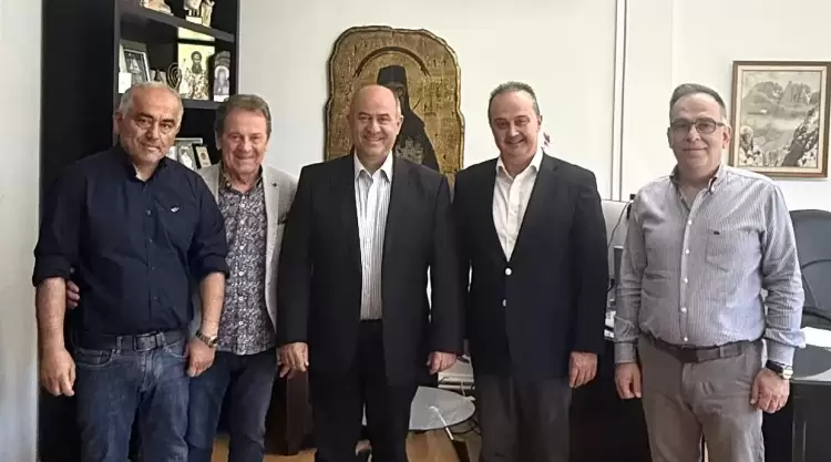 Συνάντηση της Ένωσης Ξενοδόχων Πιερίας με τον Δήμαρχο Δίου – Ολύμπου για τον τουρισμό