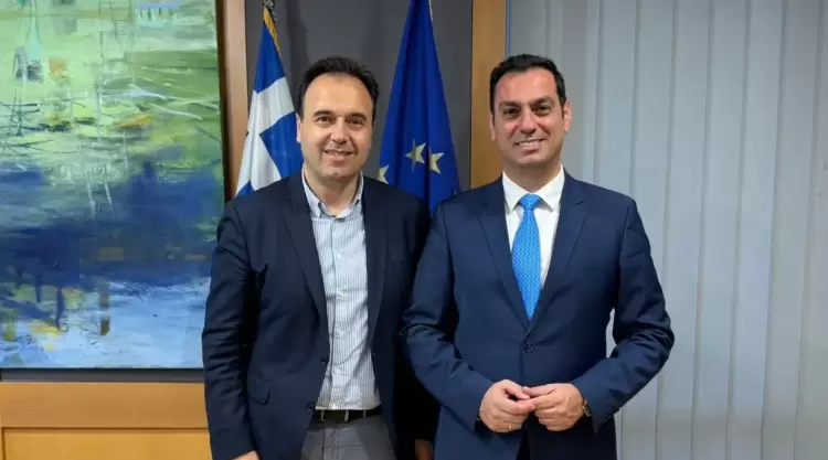 Συνάντηση του Σπύρου Κουλκουδίνα με τον Υπουργό Ψηφιακής Διακυβέρνησης