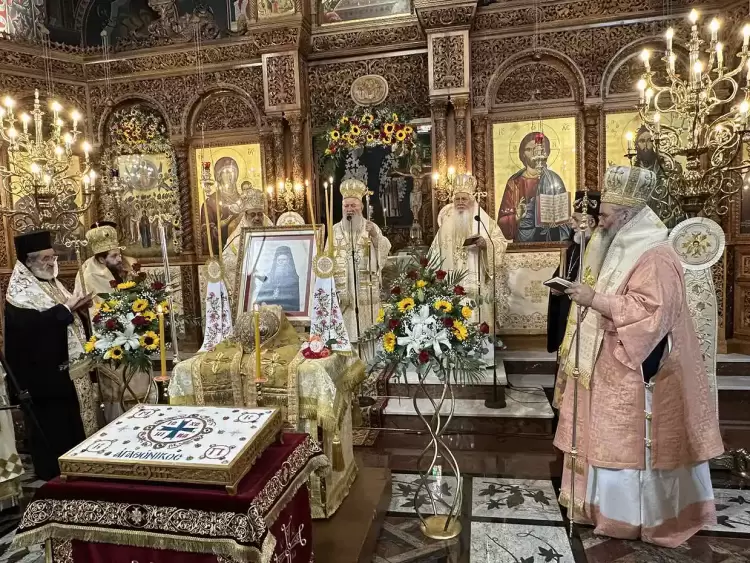 Το Ετήσιο μνημόσυνο του μακαριστού Μητροπολίτου Αγαθονίκου στην Κατερίνη