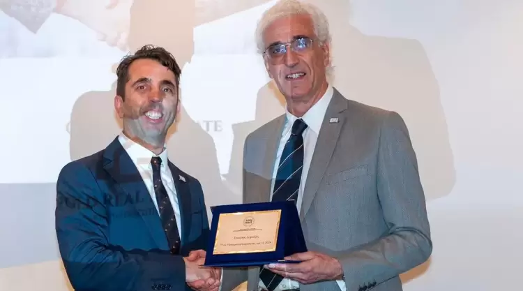 Βραβεύτηκαν οι κορυφαίοι μεσίτες της χώρας – Ξεχώρισε η Κατερίνη με το Σταύρο Δαραξή