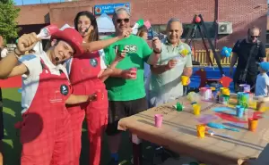 Χρώματα & χαμόγελα «ζωγράφισαν» τον τοίχο της πρώτης συμπεριληπτικής παιδικής χαράς του Δήμου Κατερίνης