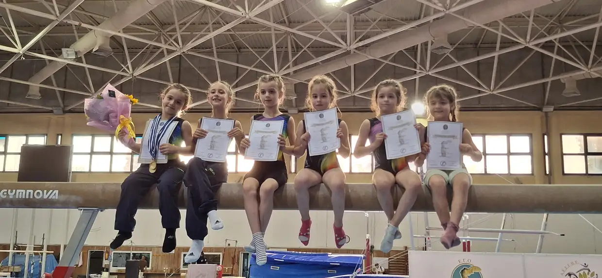 Χρυσές διακρίσεις για τον ΓΑΣ Αρχέλαο Κατερίνης στην Ενόργανη Γυμναστική στη Θεσσαλονίκη
