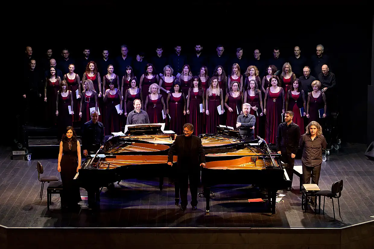 54ο Φεστιβάλ Ολύμπου: Το «Άξιον Εστί» στο Αρχαίο Θέατρο Δίου 54ο Φεστιβάλ Ολύμπου: Το «Άξιον Εστί» στο Αρχαίο Θέατρο Δίου