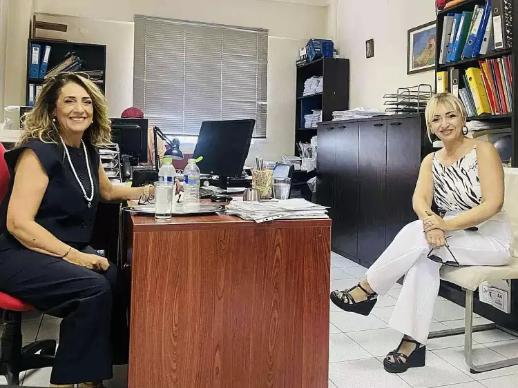 Η Αντιπεριφερειάρχης Πιερίας σε συνάντηση εργασίας με την Προϊσταμένη του ΕΚΑΒ Κατερίνης