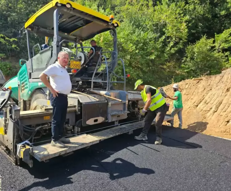 Ασφαλτόστρωση & βελτίωση αγροτικών οδών στην Κάτω Μηλιά από τον Δήμο Κατερίνης: