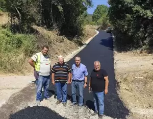 Δήμος Κατερίνης: Ασφαλτόστρωση  αγροτικών οδών στη Ρητίνη