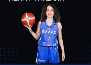 Η Δόμνα Μάντζου στην Εθνική Νέων Γυναικών Η Δόμνα Μάντζου στην Εθνική Νέων Γυναικών