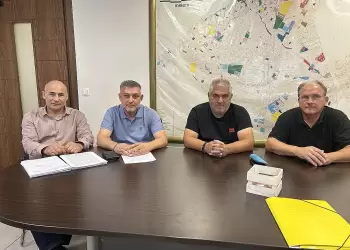 Ενημερωτική Επίσκεψη του Βουλευτή Κομνηνού Δελβερούδη στη ΔΕΥΑ Κατερίνης