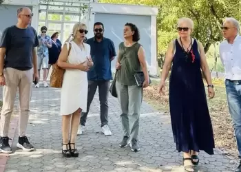 Επίσκεψη της Αντιπεριφερειάρχη Πιερίας στο Αρχαιολογικό Πάρκο Δίου