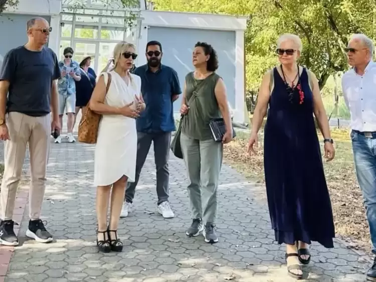 Επίσκεψη της Αντιπεριφερειάρχη Πιερίας στο Αρχαιολογικό Πάρκο Δίου