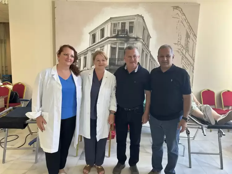 Εθελοντική Αιμοδοσία από τον Δήμο Κατερίνης: «Δώσε Αίμα - Χάρισε Ζωή» Εθελοντική Αιμοδοσία από τον Δήμο Κατερίνης: «Δώσε Αίμα – Χάρισε Ζωή»