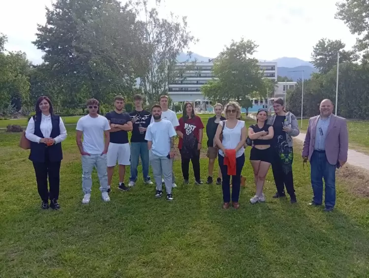 Ευχαριστήριο της εκπαιδεύτριας Τουρισμού στη Δημόσια Σχολή Ανώτερης Επαγγελματικής Κατάρτισης  Κατερίνης