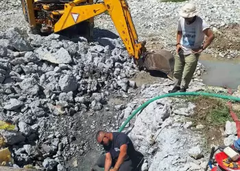 Κατερίνη: Αποκαταστάθηκε η βλάβη στον δίδυμο αγωγό μεταφοράς νερού