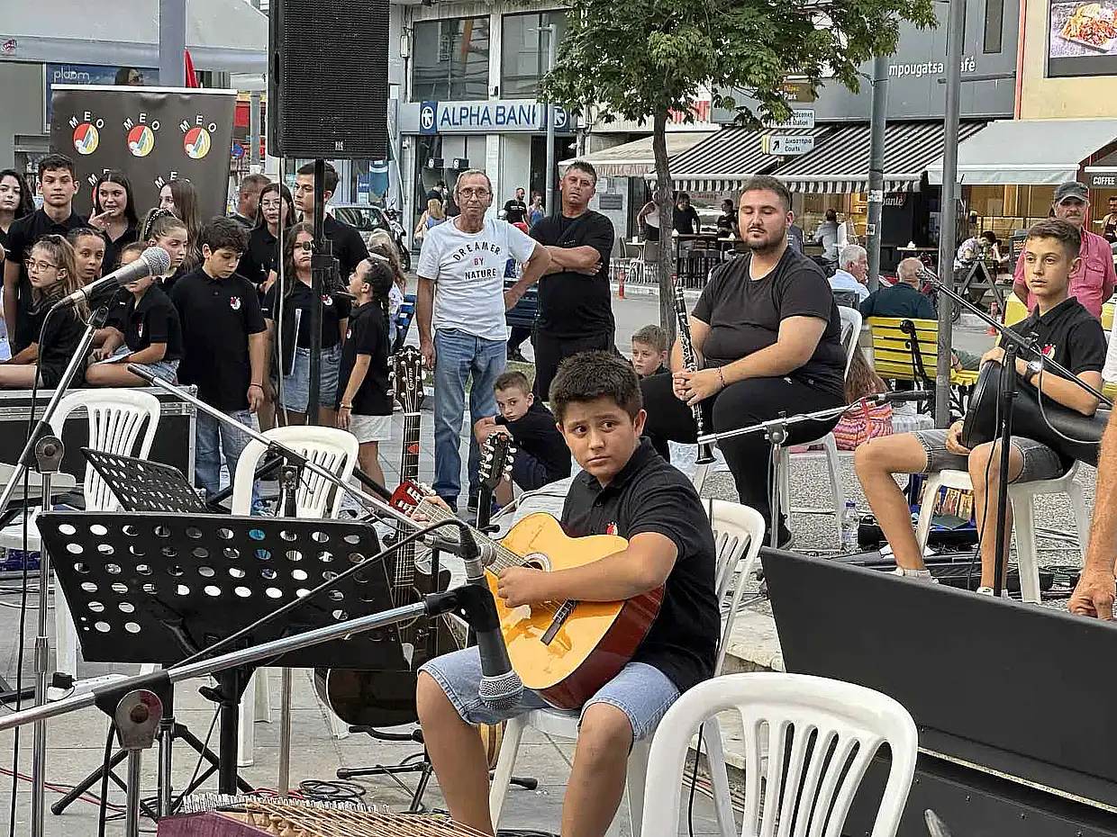 Κατερίνη: Μια μουσική γιορτή στην καρδιά της πόλης από το Μουσικό Εργαστήρι Ολύμπου