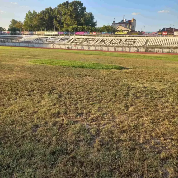 “Κρανίου τόπος” το Α’ ΔΑΚ Κατερίνης – Ολοσχερής καταστροφή του χορτοπάπητα των εγκαταστάσεων