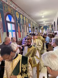 Με κατάνυξη ο εσπερινός στη Νέα Έφεσο για την εορτή του Αγίου Παϊσίου Με κατάνυξη ο εσπερινός στη Νέα Έφεσο για την εορτή του Αγίου Παϊσίου