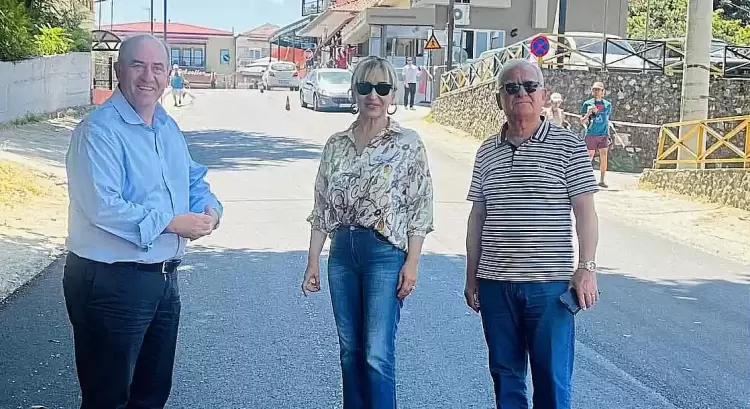 Ολοκληρώθηκε η ασφαλτόστρωση προς την Ιερά Μονή Αγίου Διονυσίου στο Λιτόχωρο