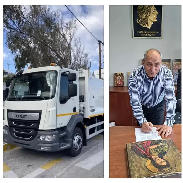 Όπου υπάρχει Διεκδίκηση, υπάρχει και Αποτέλεσμα – Νέο Απορριμματοφόρο στον Δήμο Πύδνας – Κολινδρού