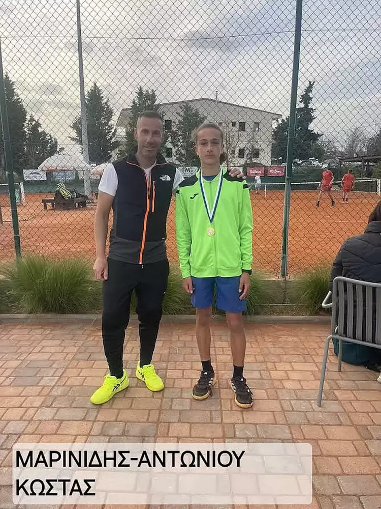 Πολύ μεγάλη διάκριση για τον Κώστα Αντωνίου  – Σταθεροποιήθηκε στην πρώτη πεντάδα Πανελλήνια U14