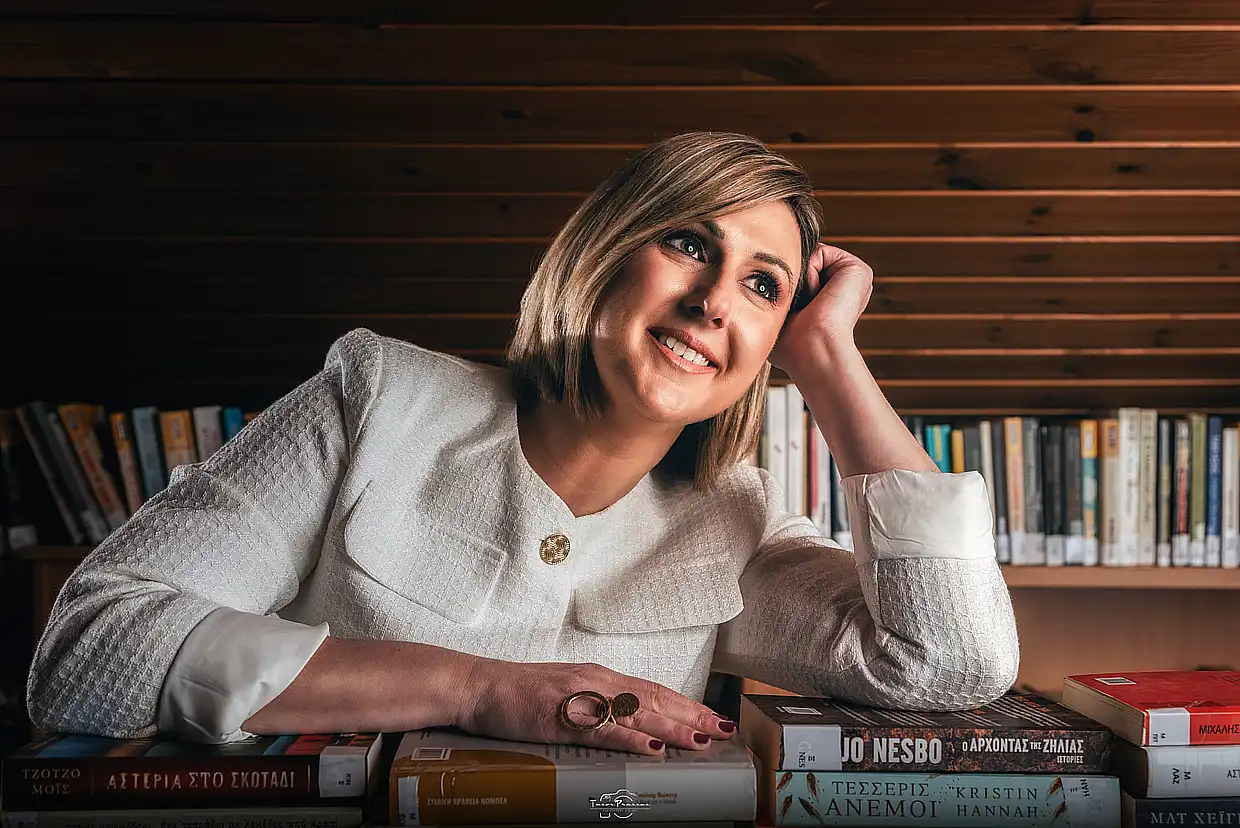 Συνάντηση με τη συγγραφέα Ιωάννα Γκανέτσα Συνάντηση με τη συγγραφέα Ιωάννα Γκανέτσα