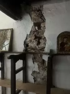 Την αναστήλωση και αποκατάσταση του ναού της Κοιμήσεως της Θεοτόκου στην Παλαιά Σκοτίνα, ζητά ο Σπύρος Κουλκουδίνας