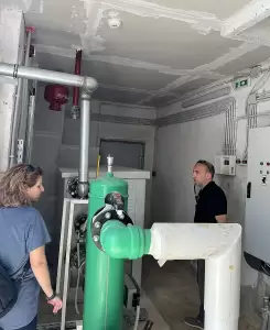 Το Δημοτικό Κολυμβητήριο Κατερίνης συνδέθηκε με το δίκτυο φυσικού αερίου